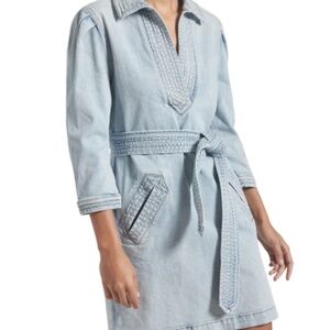 Current/Elliott Light Denim Vedis Dress